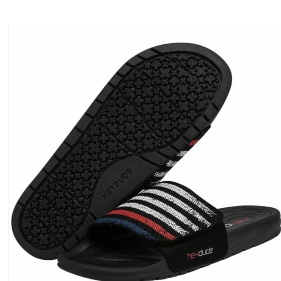 HEY DUDE MEN'S PHOENIX SOX  SLIDE SANDAL - Picture 2 of 4